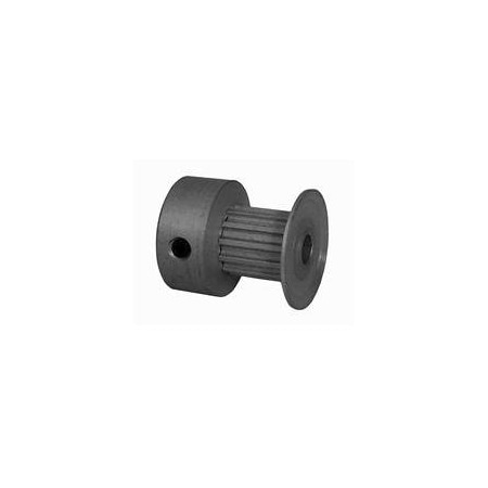 B&B Manufacturing 12MP025M6CA3, Timing Pulley, Aluminum, Clear Anodized 12MP025M6CA3
